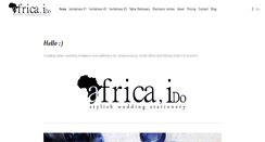 Desktop Screenshot of africaido.com